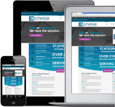 eSchedule on Different Devices